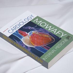 Cardiología Dr. Mowafy <span class=keywords><strong>Medicina</strong></span> Interna Libro de texto médico Impresión Pequeño MOQ Encuadernación de costura Encuadernación perfecta - Product Image 3