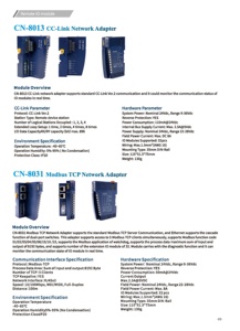 Modbus TCP сетевой адаптер ввода-вывода CN-8031 - Product Image 4