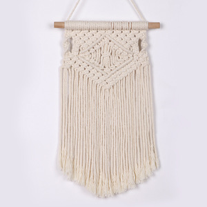 <span class=keywords><strong>Couverture</strong></span> murale tissée à la main, tapisserie boho avec macramé, pour décoration de la maison, nouvelle collection - Product Image 5
