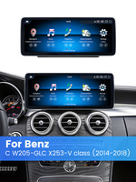 MEKEDE-Lecteur Multimédia Android 14, Snapdragon 685 8 + 256G, Résolution 2K, pour Benz C, Classe X253-V, W205-GLC, 2014-2018
