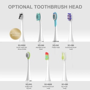 Waterproof Sonic Electric Toothbrush High Frequency <b>Vibration</b> Wireless Charging Tooth Brush for Adults - Product Image 5