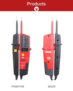 เครื่องทดสอบแรงดันไฟฟ้าและวงจรต่อเนื่องแบบพกพา UNI-T UT18C 12V-690V พร้อมไฟ <span class=keywords><strong>LED</strong></span> แสดงผลแรงดันไฟฟ้า AC/DC โวลต์มิเตอร์แบบปรับช่วงอัตโนมัติ - Product Image 6