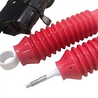 Nouvel amortisseur de voiture ZHULU style robuste pour Hilux KUN25/KUN125/REVO/GUN125 (20mm) – Pièce de performance automobile avec protections blanches et rouges