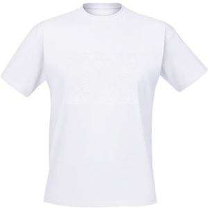 Camiseta Blanca Lisa de Algodón Peinado 100% Premium, Impresión de Logotipo Personalizado, Cuello Redondo, Manga Corta, Unisex, Estilo Urbano - Product Image 1