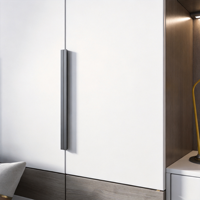 Ensemble de chambre à coucher moderne multifonctionnel en bois tatami, bureau, armoires en verre LED, armoire, meubles sur mesure pour économiser de l'espace, pour usage hôtelier