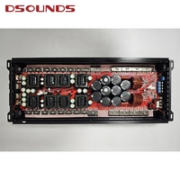 Amplificateur Puissant 18000W Monobloc pour Voiture, Ampli Subwoofers et Gamme Complète, Style Brésilien avec Télécommande