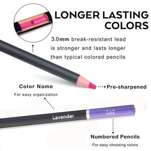 96-teiliges professionelles Skizzenstift-Set mit Tragetasche, Kinder-Zeichenkunstbedarf, Farbstift-Set - Product Image 5