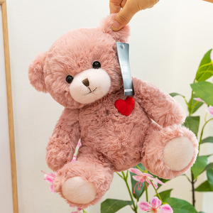 Vendita Diretta dalla Fabbrica: Adorabile Orsacchiotto Kexin in Peluche, Morbido e Rotondo, Bambola Compagna Imbottita <span class=keywords><strong>con</strong></span> Grazioso Design a <span class=keywords><strong>Cuore</strong></span> - Product Image 4