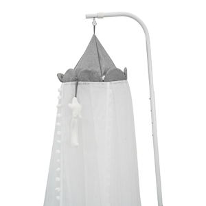 BN001 Moustiquaire de <span class=keywords><strong>lit</strong></span> bébé pliable en maille polyester au design moderne, convient à toutes les tailles de <span class=keywords><strong>lit</strong></span> bébé - Product Image 2