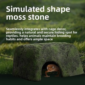 Pierre chauffante pour reptiles, <span class=keywords><strong>terrarium</strong></span>, grotte chauffante simulant le soleil pour dragon barbu, <span class=keywords><strong>lézard</strong></span>, serpent, caméléon, tortue, gecko léopard - Product Image 4