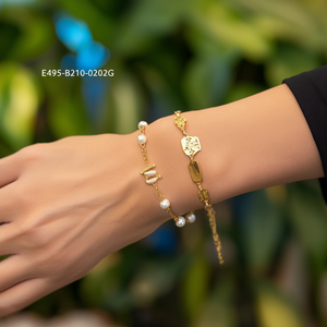 E495-B210-0202G สร้อยข้อมือแฟชั่นชาร์ม - Product Image 3