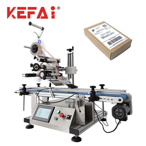 Kefai Máy tính để bàn tự động thương mại điện tử vận chuyển hộp carton máy dán nhãn kho hộp Sticker máy dán nhãn - Product Image 1