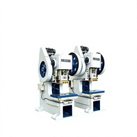 Presse mécanique J21S 125 tonnes à gorge profonde pour le poinçonnage multifonctionnel de métaux, avec moteur pour roulements de moteur