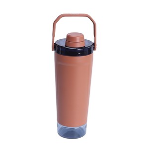 Bouteille isotherme en acier inoxydable 304 avec boîte cadeau, petits gobelets et poignée, idéale pour les voyages et le sport - Product Image 2