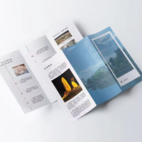 Impresión de Folletos, Catálogos y Volantes Personalizados de Alta Calidad a Bajo Precio, Papel Cartón, Estampado en Dorado, Papel Mate