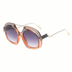 Lunettes de soleil oversize vintage tendance 2020 pour femme, protection UV400, verres dégradés – Meilleures ventes - Product Image 5
