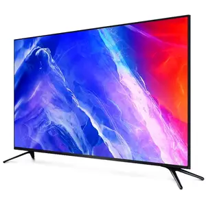 65" Tempered glass Television 4K smart android 85 inch led tv Wholesales Price Good Quality Ultra HD Flat Display Screen Stand