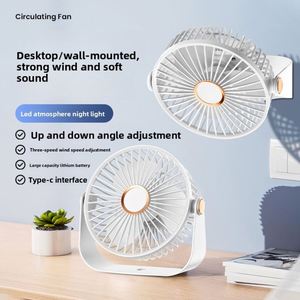 X418 Wholesale Cooling Fan Portable Usb Battery Fan Rechargeable Desk <b>Table</b> Hand Held Fan - Product Image 3