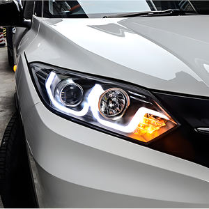 Para <span class=keywords><strong>Honda</strong></span> Vezel 2015-2018, conjunto de faros delanteros LED para coche, luces delanteras con lente de proyector, accesorios de nueva condición - Product Image 5