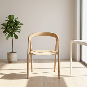 Made with quality teak wood this <b>chair</b> adds <b>rustic</b> warmth and dependable durability to <b>dining</b> and leisure areas - Product Image 1