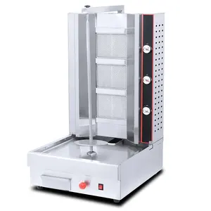 Hot Selling Gas 3-burner Kebab Machine/ doner machine/ shawarma machine For Sale