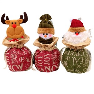 Nueva Bolsa de Regalo Navideña Grande para Niños, Bolsa de Lino con Cierre de Cordón, Bolsa para Dulces de Nochebuena, Bolsa de Regalo - Product Image 5