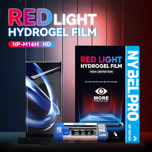 Película de Hidrogel con Protección Ocular contra Luz Roja, Protector de Pantalla para Teléfono Móvil, Convierte Luz Azul en Luz Roja - Product Image 1