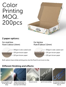 Caja de cartón corrugado de lujo para regalo de correo embalaje de cartón personalizado - Product Image 5