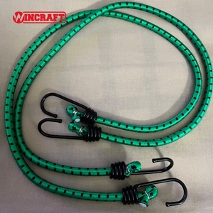2 cordons élastiques de 24 pouces avec crochets, sangles élastiques pour sécuriser les bâches, les bagages, les tentes, les vélos, le chargement, cordons élastiques polyvalents - Product Image 2