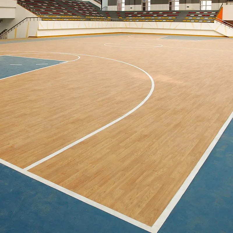 Piso de pvc eco friendly para esportes, piso de pvc personalizado para superfície de basquete/basquete interior