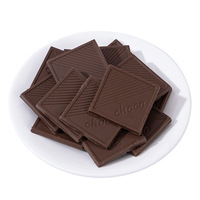 Chocolat noir aromatisé au thé Tieguanyin, au beurre de cacao riche et onctueux, cadeau halal pour les collations quotidiennes