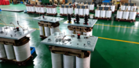 Transformateur triphasé de précision à résine coulée de type sec avec connexion par tappet et sortie 400V pour ligne de production industrielle