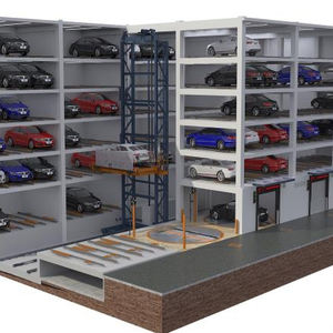 Système de stationnement rotatif personnalisable de 2350kg de capacité | Superbe finition de peinture Solutions de stationnement efficaces - Product Image 2