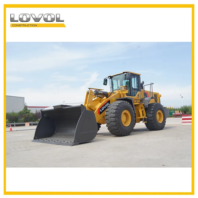 Hot Sell 600Kg Cheap Front End Wheel Loader Price Fl966H Small Wheel Loader Payloader