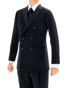 Costume de soirée en velours sur mesure, costume de scène de danse de salon, vêtements de soirée, veste de danse lisse pour <span class=keywords><strong>homme</strong></span>, Halloween, anniversaire - Product Image 3