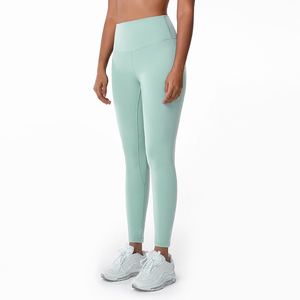 Leggings Sportivi da Donna LULU a Vita Alta, Traspiranti, ad Asciugatura Rapida, in Misto Nylon e Spandex, Antibatterici, Anti-Strappo - Product Image 4
