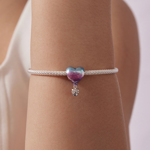 Ciondoli a Forma di Mongolfiera in Argento Sterling 925 100% per Creazione di Gioielli da Donna, Vendita all'Ingrosso - Product Image 5