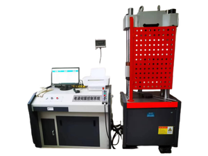 Máquina de Ensayo Universal Electrohidráulica Servocontrolada de 300kN, Equipo de Prueba de Tracción, Compresión y Flexión de Materiales Controlado por Computadora - Product Image 4