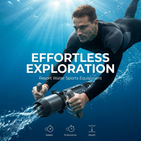 DDP Sea Scooter Propulseur sous-marin à jet Hydrofoil Jouet de yacht Propulsion modulaire Submersible Paddleboard Planche de surf