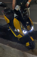 Scooter électrique CKD longue portée 2000w 72v 36ah, moto électrique à 2 roues, accélération