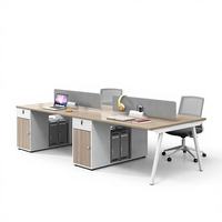Ensemble de chaises de bureau modernes et efficaces pour une collaboration optimale, avec écran insonorisant et fonction extensible, garantie de 5 ans