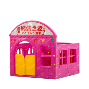 Combinaison de toboggan et de balançoire en plastique éducatif pour la maternelle, pour une utilisation en jardin et à la maison - Product Image 2