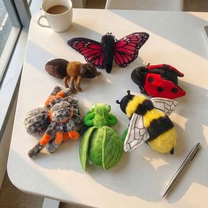 Juego de Peluches Educativos de Insectos, Gorrion, Hormiga y Mariposa de Peluche con Relleno de Algodón PP - Product Image 1