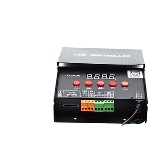 T12000ac 2-kênh Led điều khiển đầy đủ màu sắc thông minh lập trình <span class=keywords><strong>Dimmer</strong></span> ma thuật màu tiếp xúc với ánh sáng mô-đun vật liệu kim loại - Product Image 1