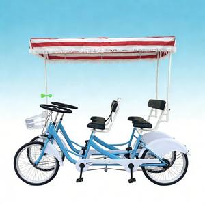 Vélo <span class=keywords><strong>tandem</strong></span> durable, antirouille et stable pour les clubs de cyclisme amateur, les excursions touristiques et les trajets panoramiques. - Product Image 5