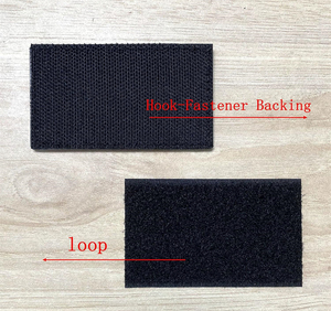 Tùy chỉnh móc và vòng lặp các bản vá lỗi PVC các bản vá lỗi cho giày mũ PVC vá với Velcro - Product Image 6