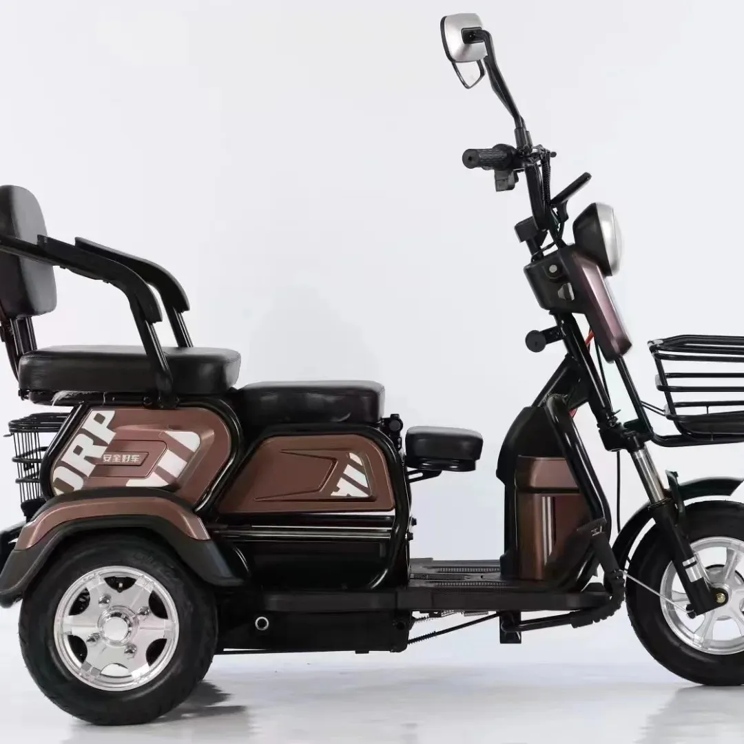新しいミニアダルトポータブル電動三輪車オートバイ48v20Ah3輪電動スクーター販売