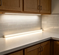 Bande lumineuse LED COB sans points haute densité 576 LED/m DC24V 10mm FPC PCB 14W/m CRI90 élevé Flexible et découpable Double couche 2OZ