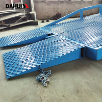 Rampe de quai mobile hydraulique à prix d'usine, certifiée CE, rampe de chargement portable pour le chargement et le déchargement de camions conteneurs