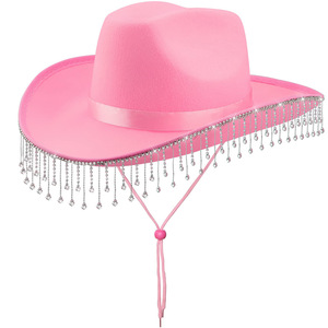 Trang phục độc ác tùy chỉnh texan Cowgirl mũ cao bồi dành cho người lớn ưa thích ăn mặc mũ - Product Image 6